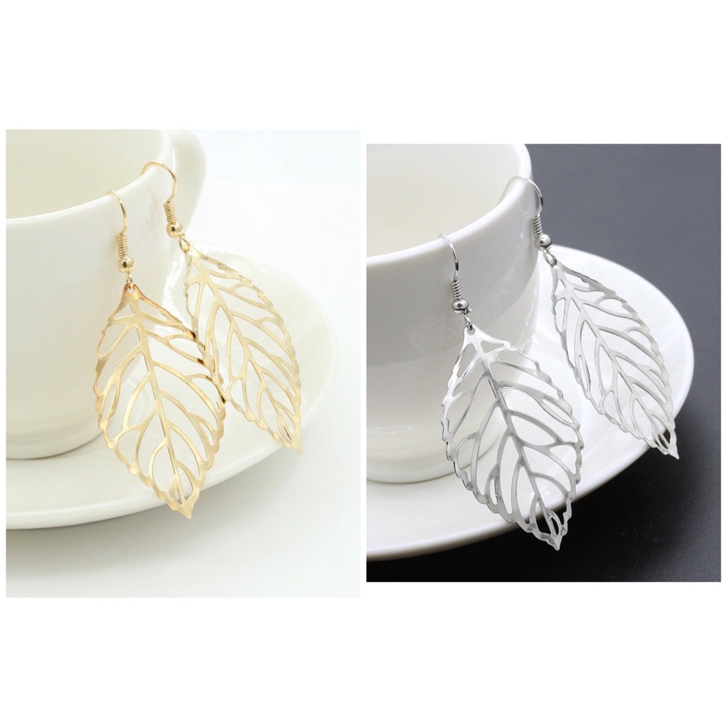 New Trendy Earrings Leaf